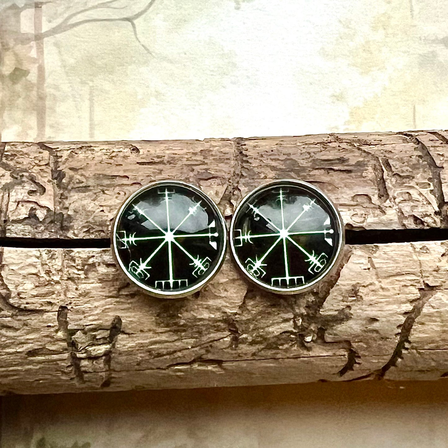 Örhängen med Vegvisir