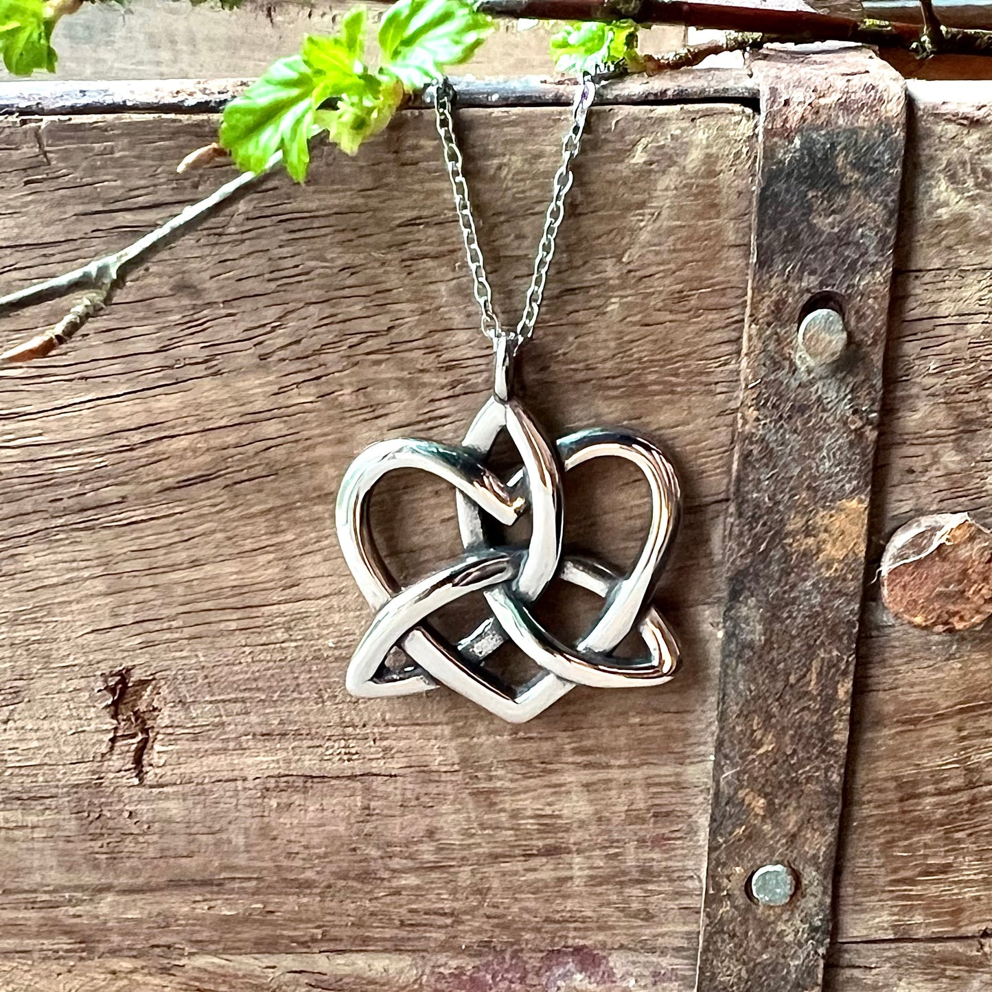 Celtic knot necklace for love and sisterhood