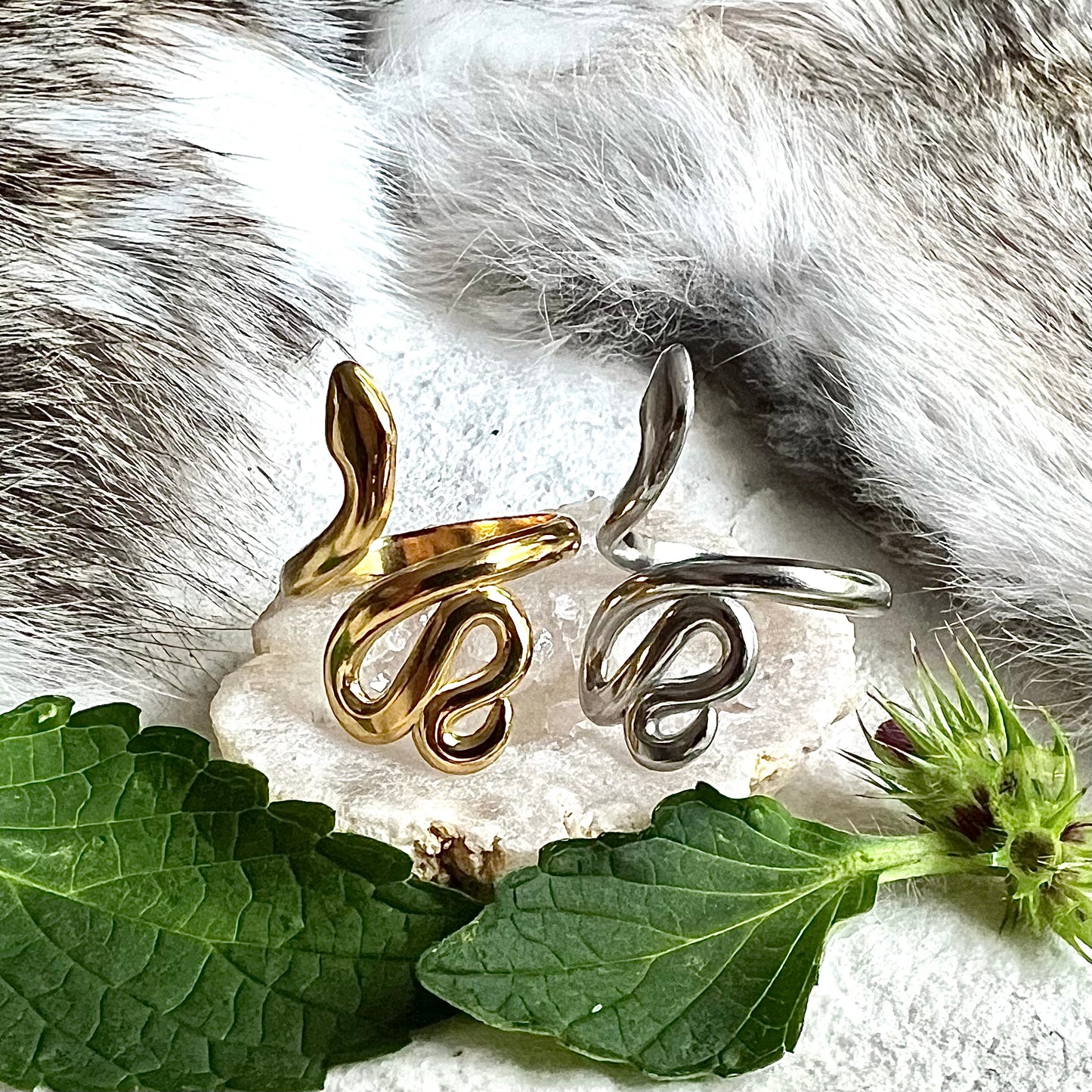 Ring - Snake, adjustable