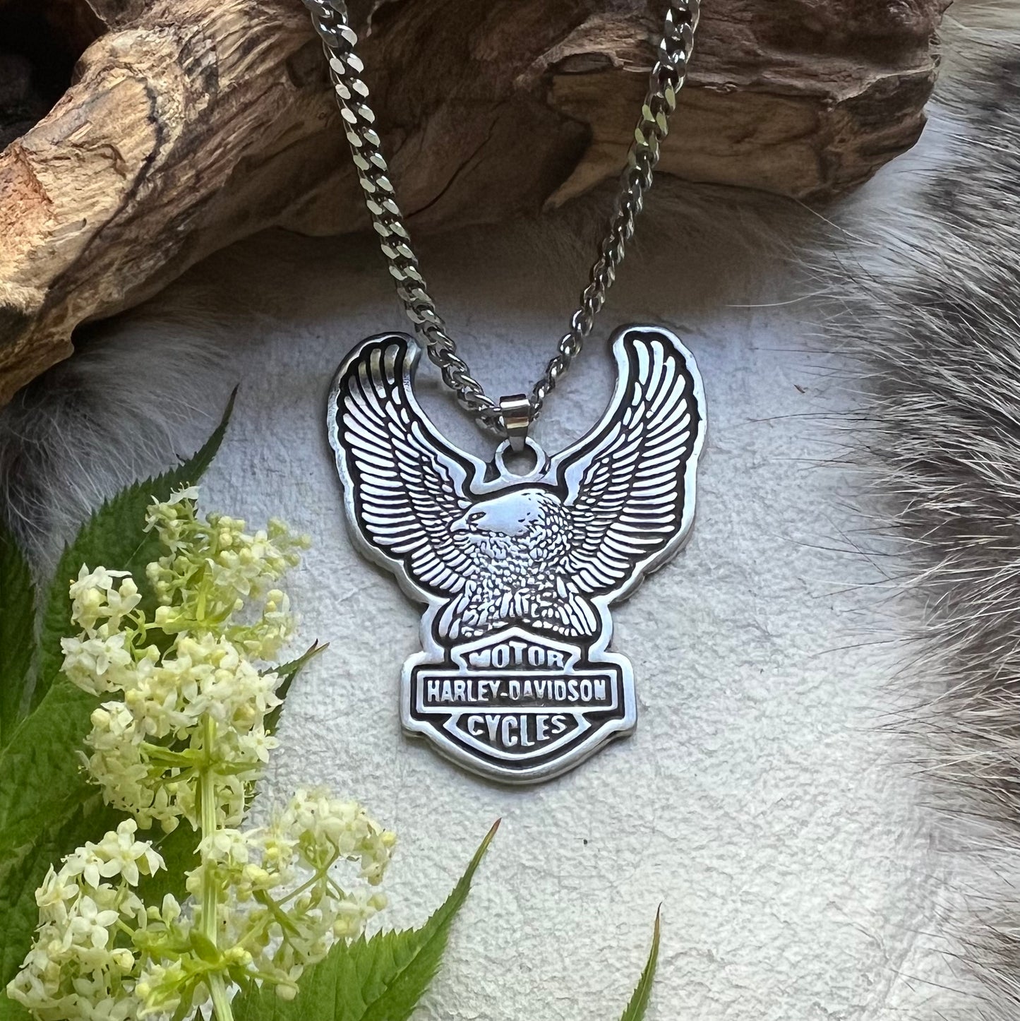 Necklace - Eagle Harley Davidson