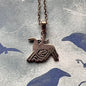 Vikingasmycke Halsband med Oden och Sleipner. Liten modell.