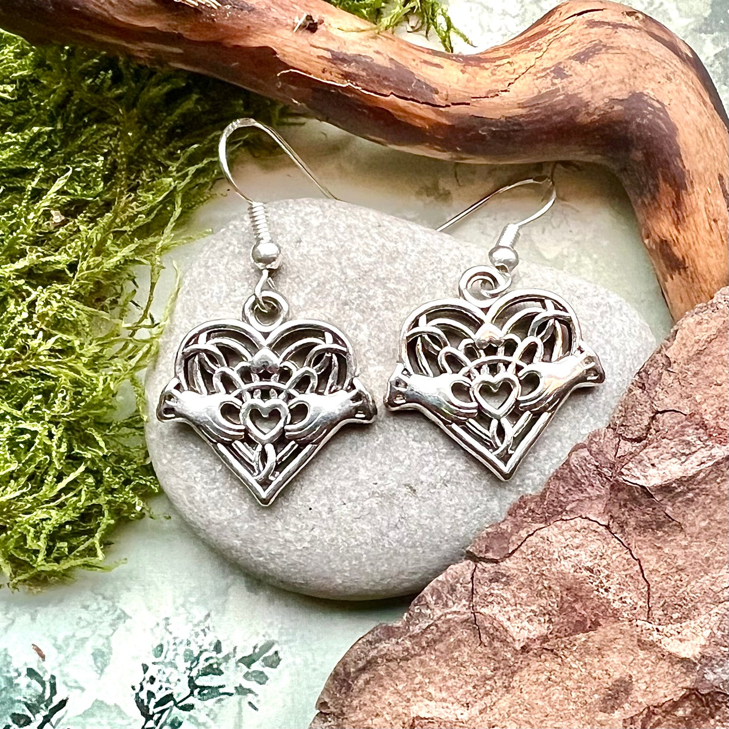 Örhängen ’claddagh’