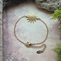 Bracelet - Spiral Sun, gold-coloured