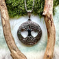 Vikingasmycke halsband med Yggdrasil/Livets träd i keltisk stil